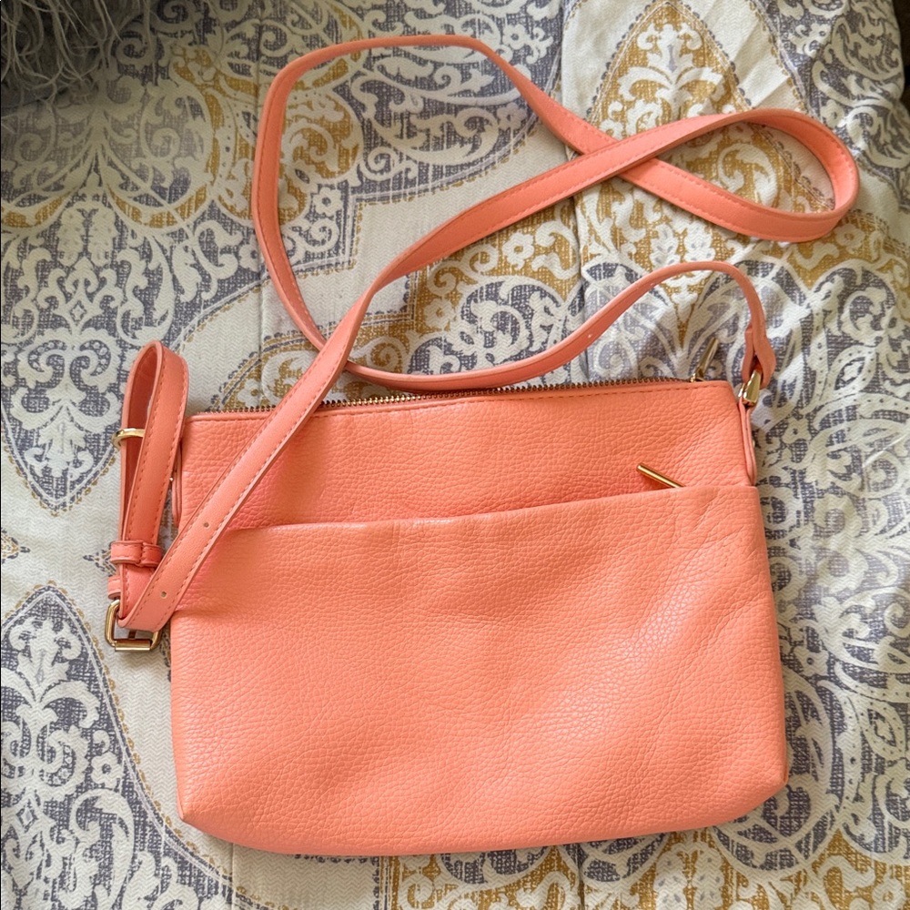 a new day Coral Crossbody Bag